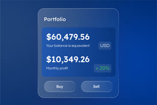 Panel de trading de criptomonedas Solido Finetis con información en tiempo real